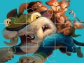 Hra Puzzle Croods  online