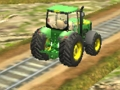 Hra Hra na ťahanie reťazového traktora a vlaku 3D  online