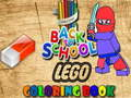 Hra Späť do školy Lego omaľovánky  online
