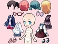 Hra Chibi Anime princezná bábika  online