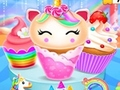 Hra Dizajn na varenie cupcake Unicorn Mermaid  online