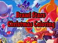 Hra Vianočné sfarbenie Brawl Stars  online