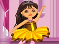 Hra Dora balerína Dressup online