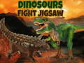Hra Dinosaurs Boj Jigsaw  online