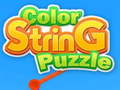 Hra Farebné strunové puzzle  online