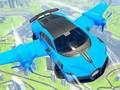 Hra Skutočné športové lietajúce auto 3d  online