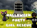 Hra Záchrana halloweenskej párty dievčaťa  online