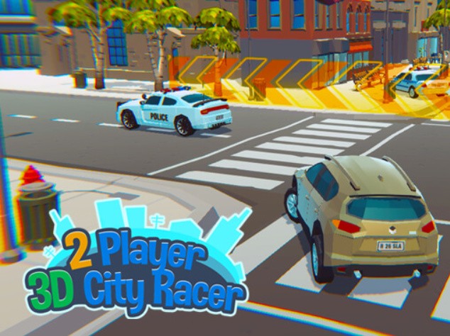 Hra 3D City Racer pre 2 hráčov  online