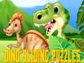 Hra Dino posuvné puzzle  online