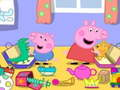 Hra Puzzle prasiatko Peppa  online