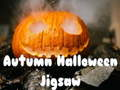 Hra Jesenná halloweenska skladačka  online