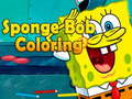 Hra Sponge Bob Farbenie  online
