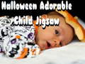 Hra Halloweenska skladačka rozkošného dieťaťa  online