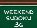 Hra Víkendové sudoku 36  online
