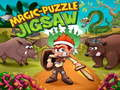Hra Kúzelná puzzle skladačka  online