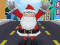 Hra Santa City Run surferi  online