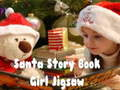 Hra Skladačka Santa Story Book Girl  online