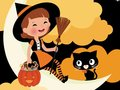 Hra Puzzle Malá čarodejnica  online