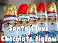 Hra Santa Claus čokoládová skladačka  online