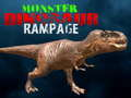 Hra Besnenie monštra dinosaurov  online
