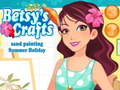 Hra Letná dovolenka Betsy's Crafts Piesočné maľovanie  online