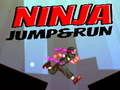 Hra Ninja skok a beh  online