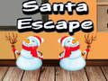 Hra Santa útek  online