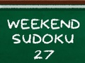 Hra Víkendové sudoku 27  online