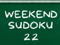 Hra Víkendové sudoku 22  online