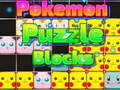 Hra Pokémon puzzle bloky  online