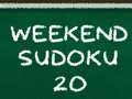 Hra Víkendové sudoku 20  online