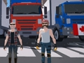 Hra Nákladné auto a polícia  online