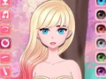 Hra Anime princezná módna makeup online
