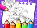 Hra Fortnite omaľovánky  online