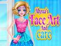 Hra Alyssa's Face Art a starostlivosť  online
