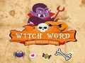 Hra Čarodejnica Word Halloween logická hra  online