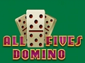 Hra Všetky päťky Domino  online
