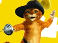 Hra Kocúr v čižmách Puzzle posledného želania  online