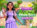 Hra Isabell rastlinná mama zelená deco estetika online