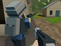 Hra Pixel Village Battle 3D online