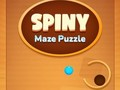 Hra Puzzle s ostnatým bludiskom  online