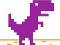 Hra Fialový Dino Run  online