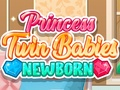 Hra Novorodenecké novorodenecké bábätká princezných dvojčiat  online