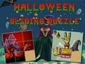 Hra Halloweenske posuvné puzzle  online