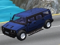 Hra 3D hra na riadenie osobného džípu 4x4  online