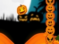 Hra Halloweenske skákanie tekvice  online