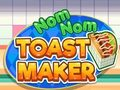 Hra Výrobník toastov Nom Nom  online