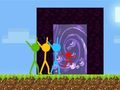 Hra Stickman Parkour Skyland online