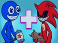 Hra Zlúčiť Rainbow Friend  online