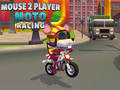 Hra Moto Racing s myšou pre 2 hráčov  online